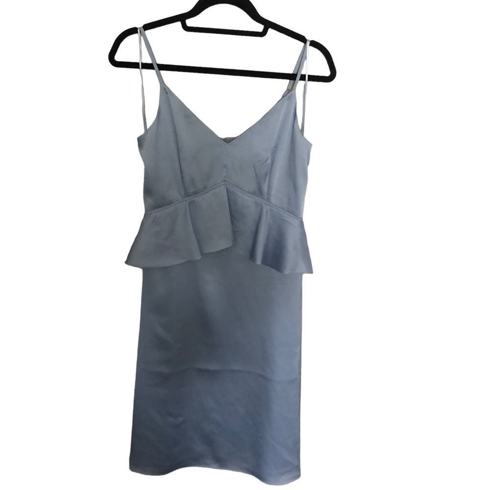 Banana Republic Peplum dress stain Silky blue - Picture 4 of 10